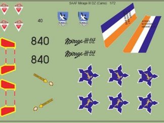 SAAF Mirage III DZ (Camo)