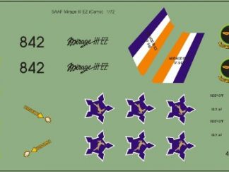 SAAF Mirage III EZ (Camo)