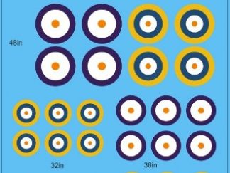 SAAF Pre World War II A & A1 Type Roundels (1937-42)