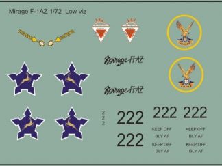 SAAF Mirage F-1AZ Low viz