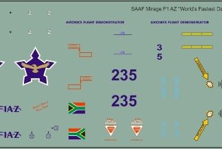 SAAF Mirage F1AZ "Aviation Flight Demonstrator"