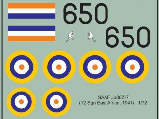 SAAF Ju86Z-7 (12 Sqn. East Africa, 1941)