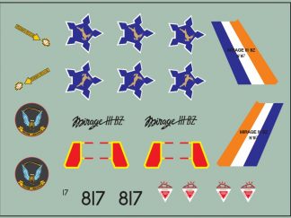 SAAF Mirage III BZ 1980s (Camo)
