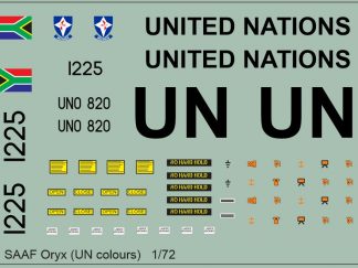 SAAF Oryx (UN colours)