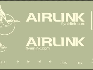 Airlink Embraer 190/195  (Black Embraer)