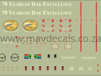 SAAF TP-47 Dakota (DAK 70 Years,  35 Sqn.)