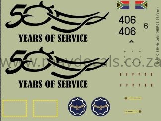 SAAF C-130 Hercules (HERCS 50 Years)