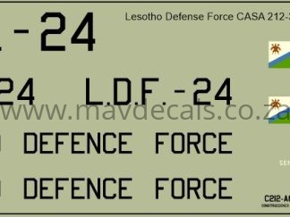 Lesotho CASA 212-300 (Pre 2006 Camo)