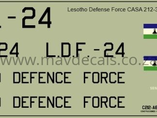 Lesotho CASA 212-300 (Post 2006 Camo)
